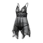 Sexy Lingerie Sexy Lingerie Front Slit Nightdress - Image 5