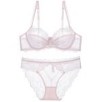 Sexy Lingerie Thin Pure Desire Lace Plus Size Women's Large Chest Minimizer Push-Up Bra - Image 7