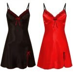 Sling Nightdress Women's Lace Home Pajamas Nightwear - Image 6