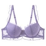 Women's Summer Sexy Thin Soft Underwire Lace Bra for Large Breasts, Minimizing and Anti-Sagging Plus Size - Image 8