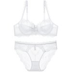 Sexy Lingerie Thin Pure Desire Lace Plus Size Women's Large Chest Minimizer Push-Up Bra - Image 5