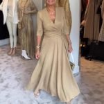 Thin And Glittering Fashionable Elegant Large Swing Skirt - Image 3