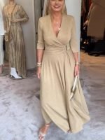 Thin And Glittering Fashionable Elegant Large Swing Skirt - Image 5