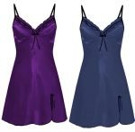 Sling Nightdress Women's Lace Home Pajamas Nightwear - Image 7